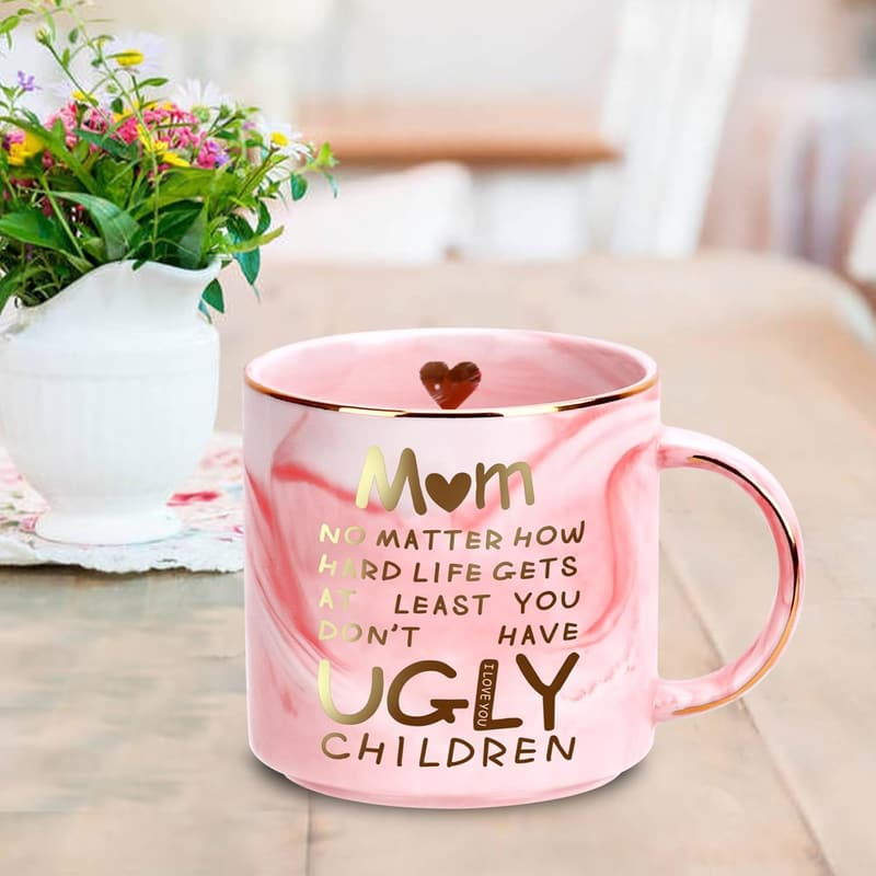 Funny 12oz Coffee Mug for Mom - Unique Birthday & Mother's Day Gift