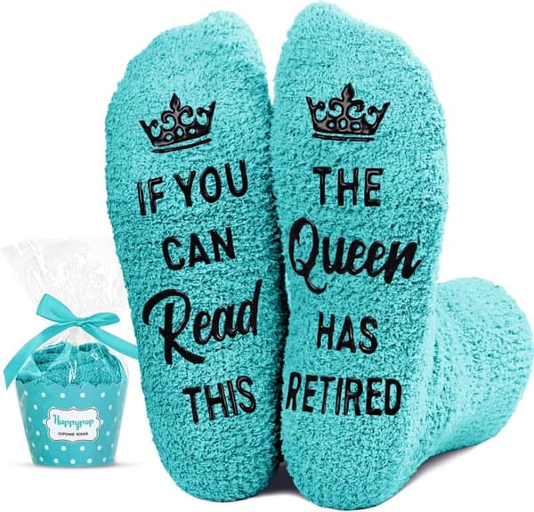 Retirement Socks for Women – Motivational Gift
