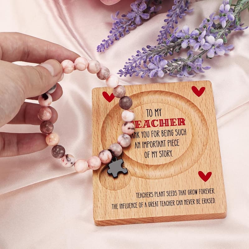 Teacher Appreciation End-of-Year Bracelet for Women