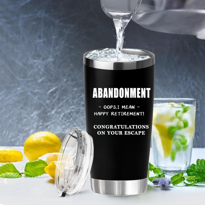 Retirement Party Stainless Steel 20oz Tumbler for All