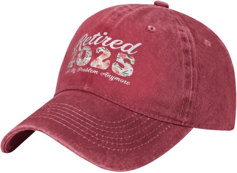 2025 Retirement Baseball Cap for Men and Women