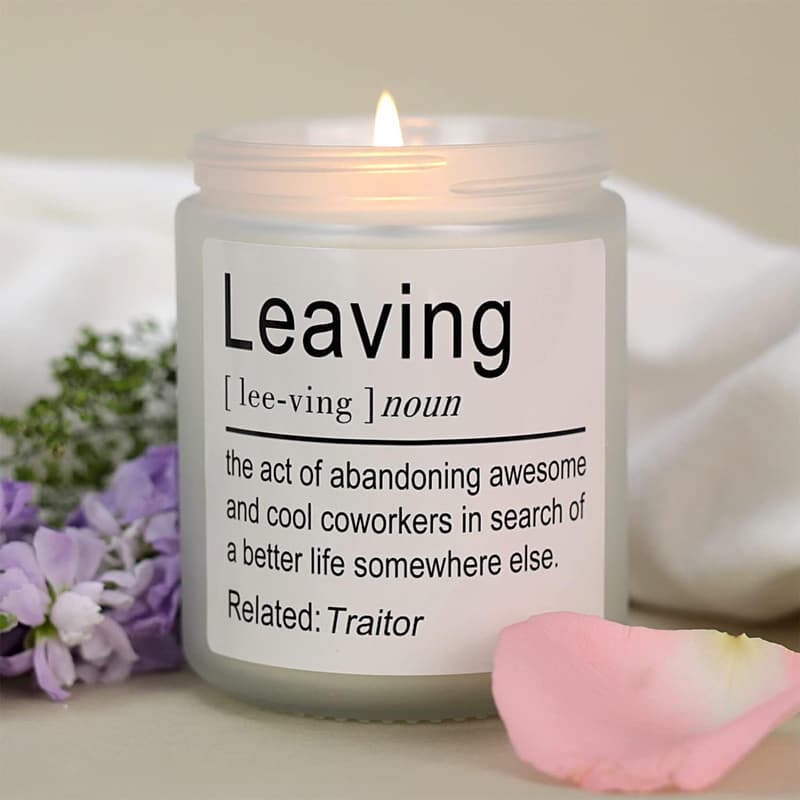 Retirement Gift for Women - Coworker Goodbye Keepsake