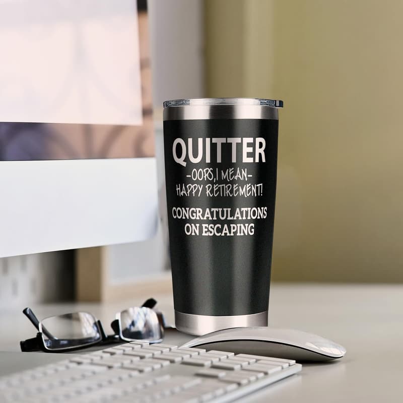 2025 Retirement Gift - 20 Oz Tumbler for Men and Women