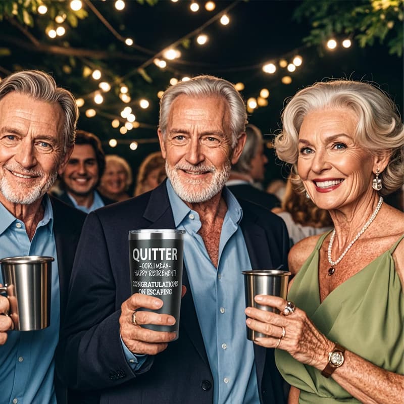 2025 Retirement Gift - 20 Oz Tumbler for Men and Women
