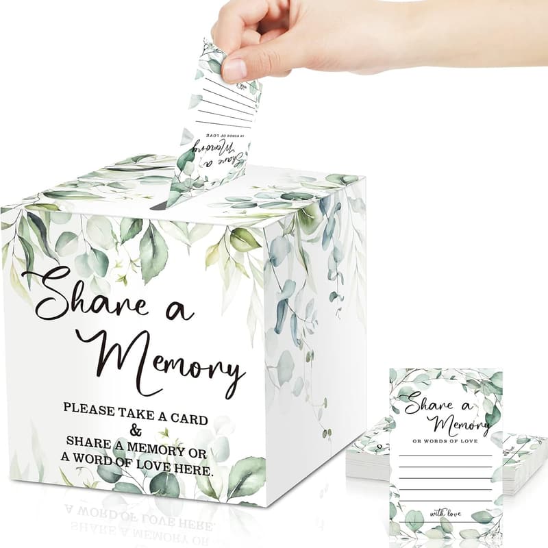 Memory Cards Collection - 50 Greenery Cards for Occasions