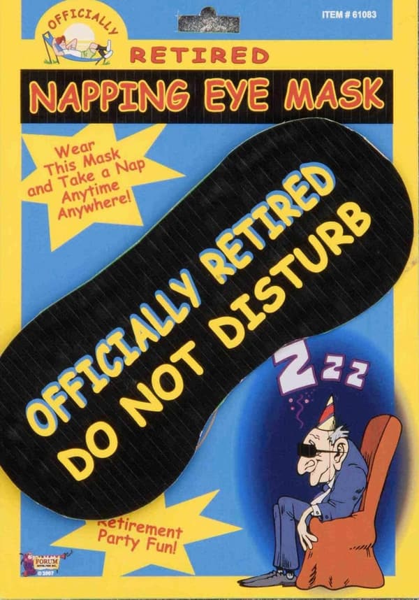 Retirement Party Gag Gift - 