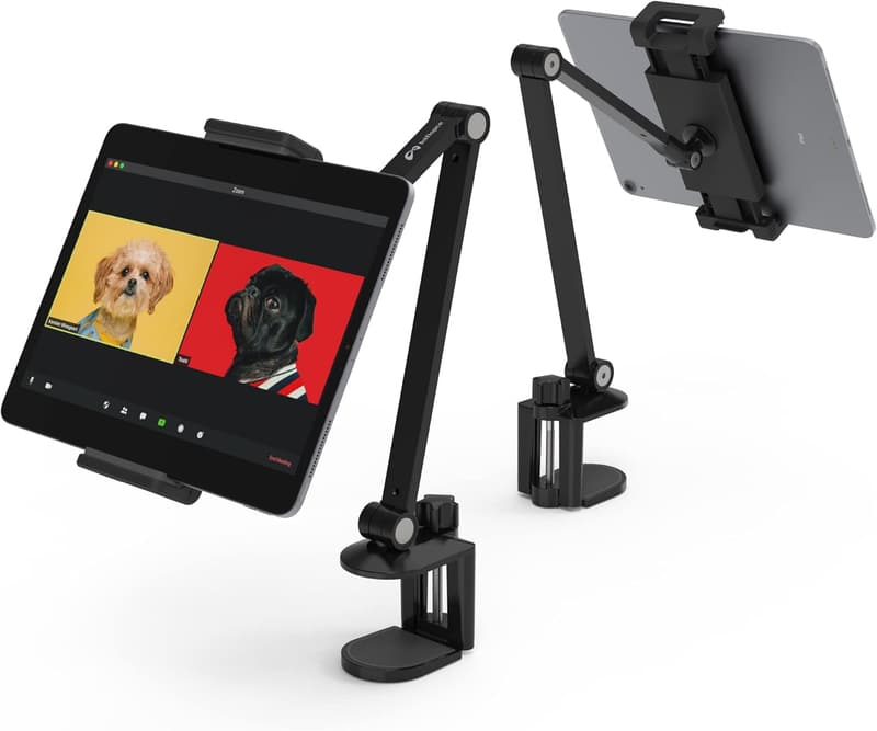 Adjustable Multi-Angle Tablet Stand for 4.7''-13'' Devices