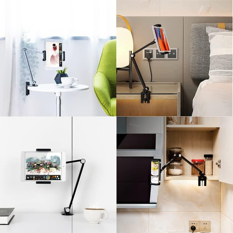 Adjustable Multi-Angle Tablet Stand for 4.7''-13'' Devices