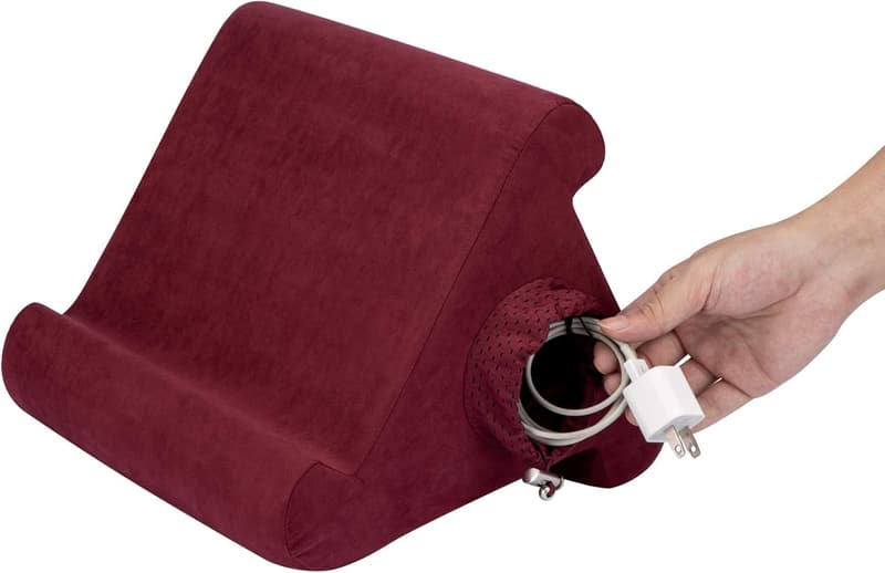 Multi-Angle Tablet Stand with Storage for iPad - Travel & Home