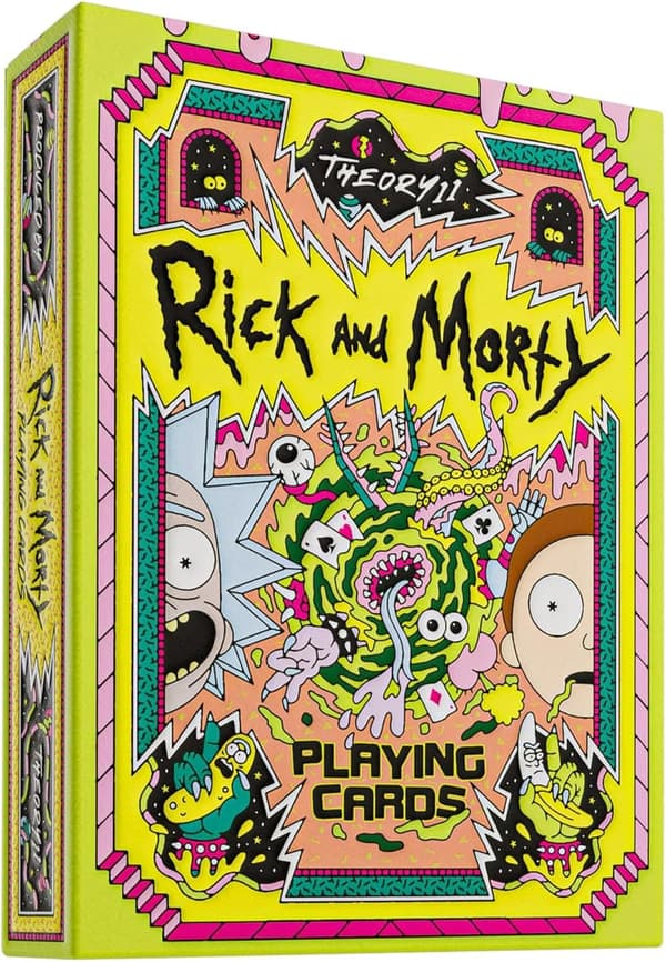 Rick and Morty Playing Cards by theory11