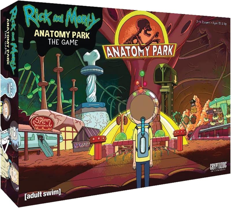 Rick and Morty Anatomy Park Game for Ages 15+