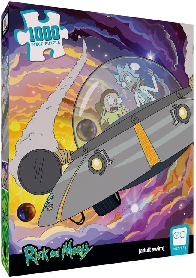Rick and Morty Collectible 1000-Piece Jigsaw Puzzle