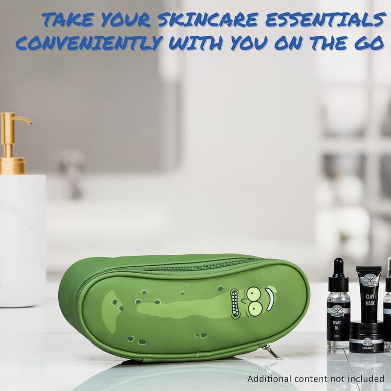 Men's Travel Toiletry Bag - Rick and Morty Design
