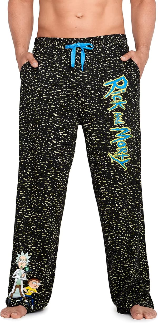 Rick and Morty Men's Lounge Pajama Pants with Pockets