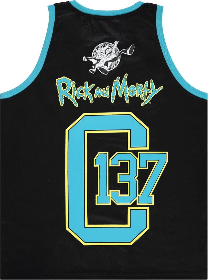 Rick and Morty Men's Mesh Basketball Jersey Tank Top