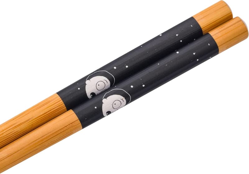 Rick and Morty Fall Ceramic Sushi Set with Chopsticks