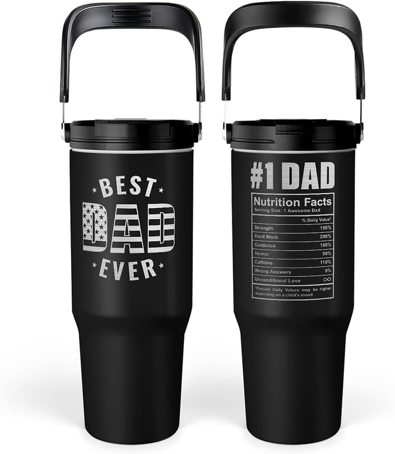 30oz Stainless Steel Tumbler for Dad – Birthday & Father's Day Gift
