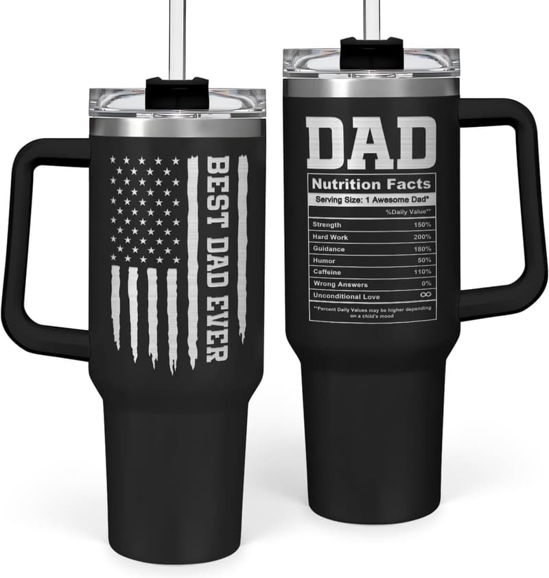 Father's Day Gift 40oz Stainless Steel Tumbler for Dad