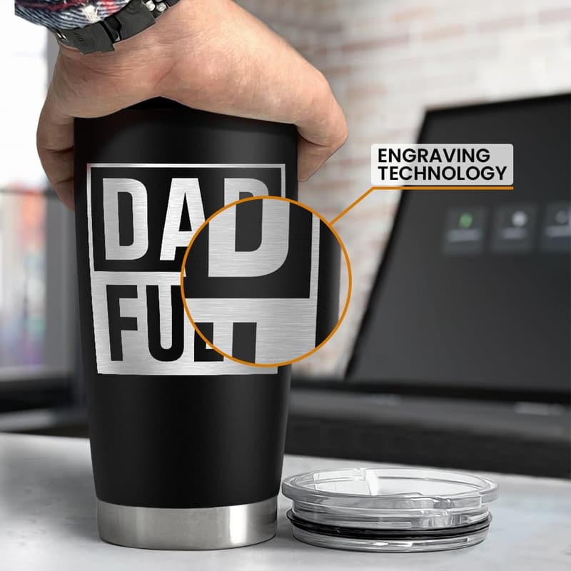 Best Dad 20oz Stainless Steel Insulated Tumbler