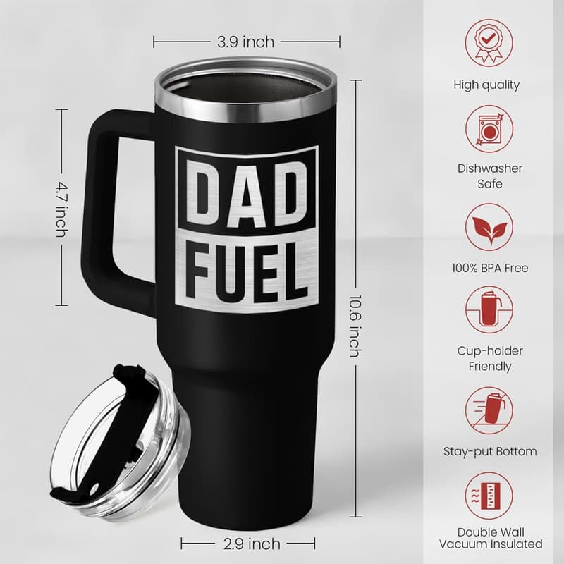 Father's Day Stainless Steel Insulated Tumbler for Dad