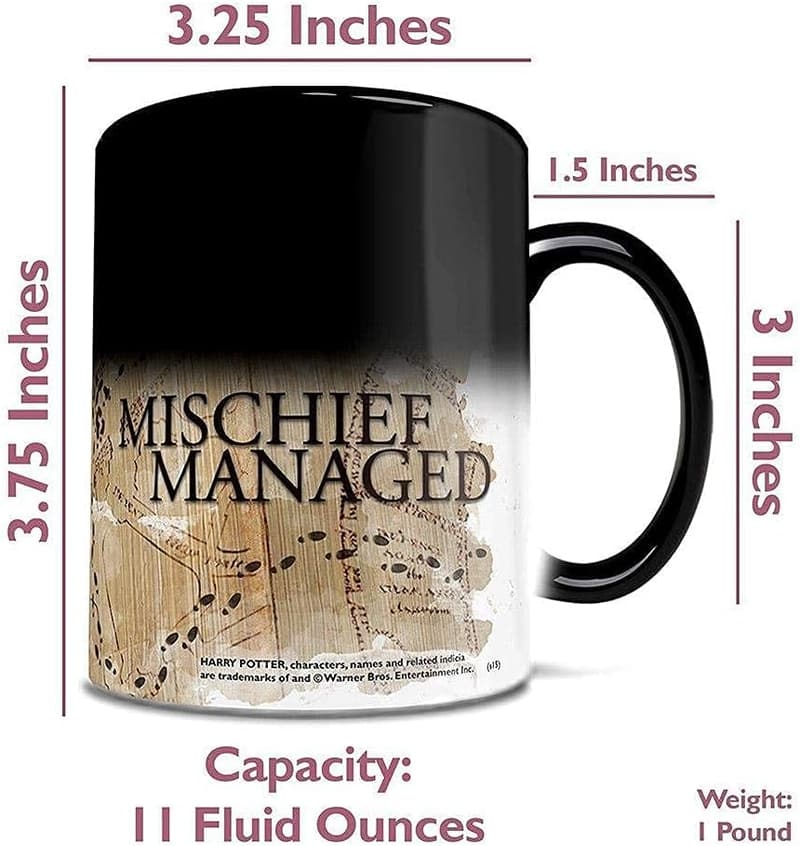 Rick and Morty Color Changing Mug - 11 oz - Trippy Purple