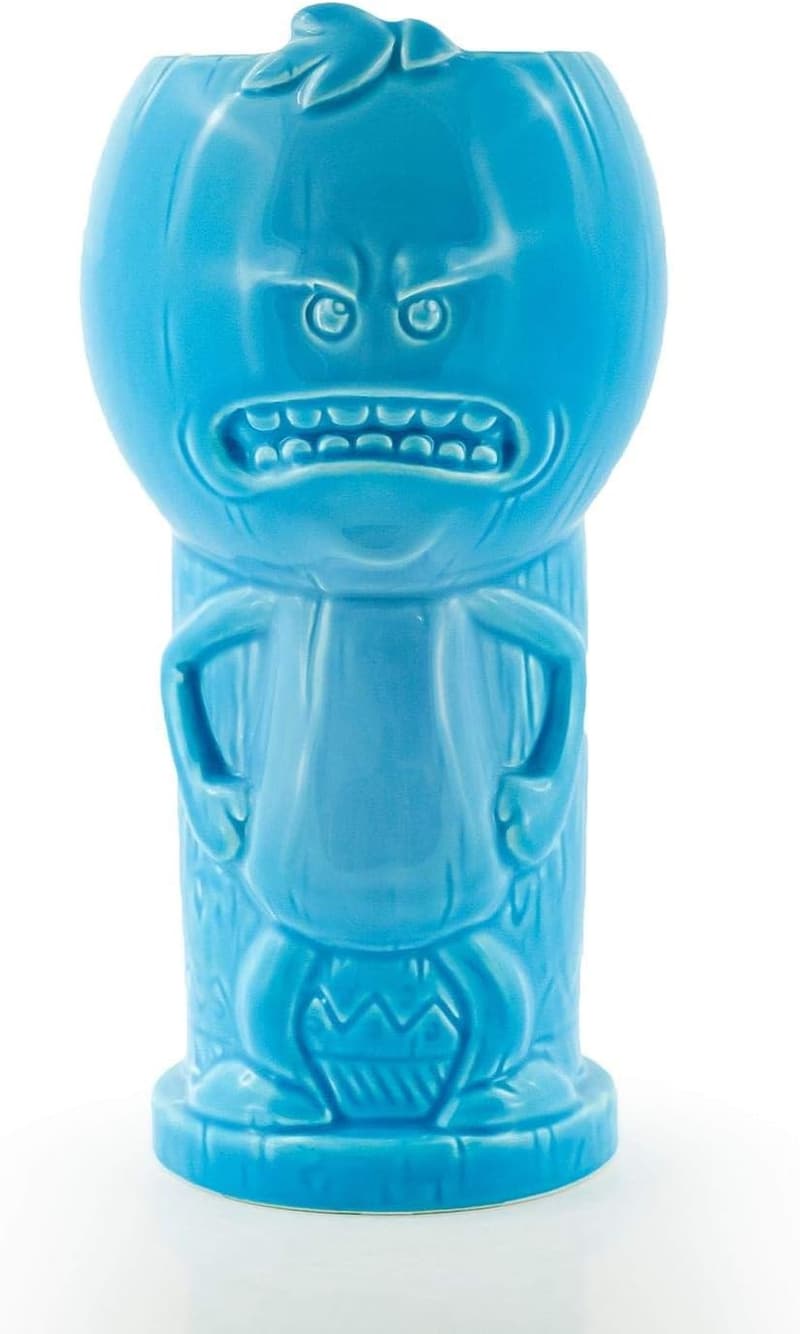 Rick & Morty Mr. Meeseeks Ceramic Mug - 18 oz Tiki Style