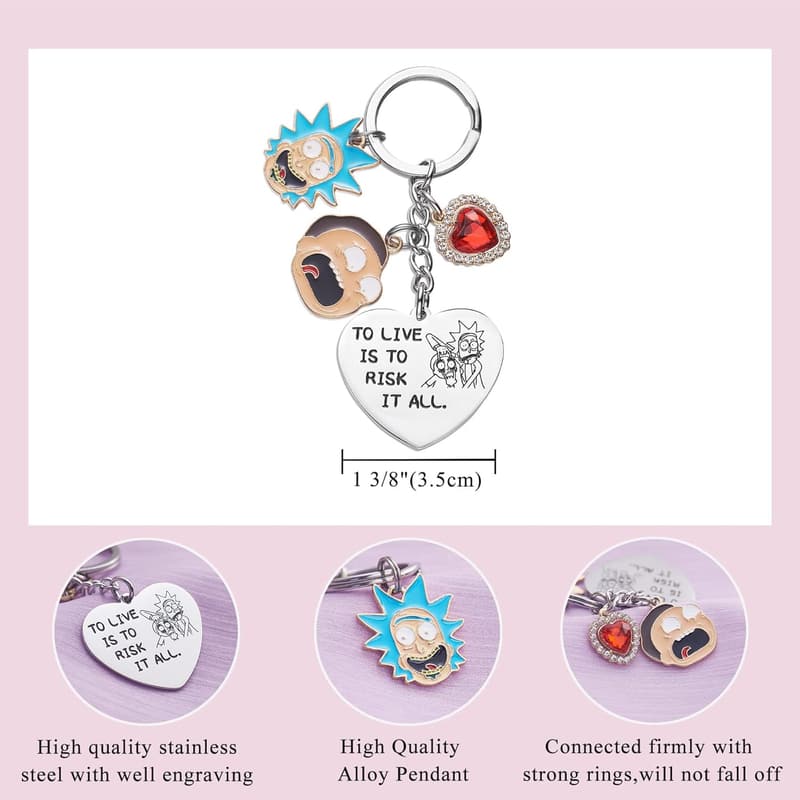 Cartoon Keychain Gift for Kids - Perfect Birthday Surprise