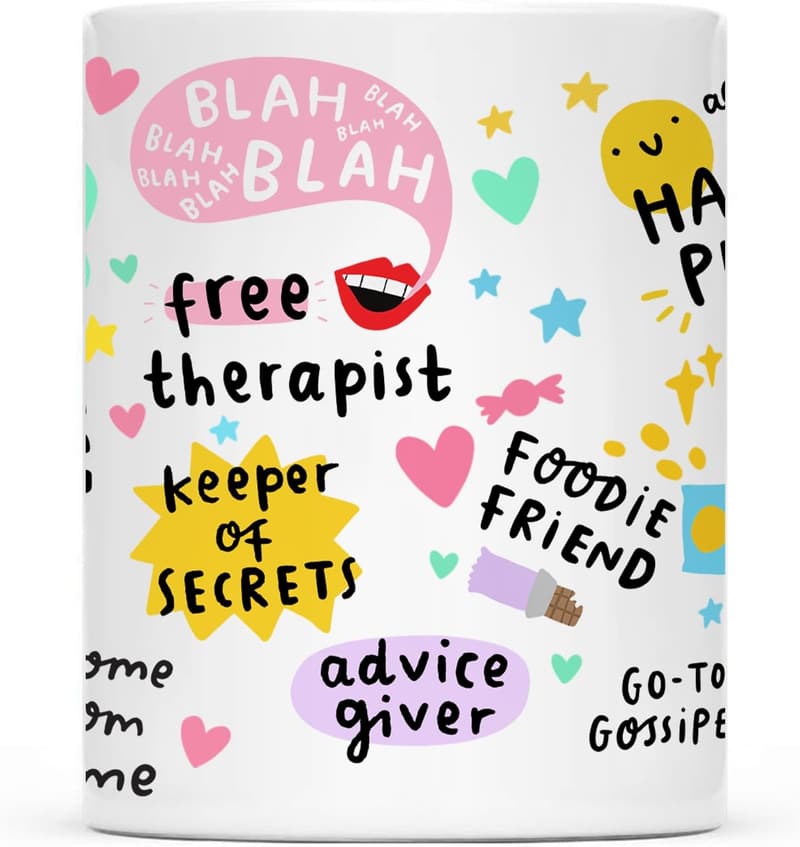 Best Friend Birthday Coffee Mug - 11oz Ceramic Gift for Women