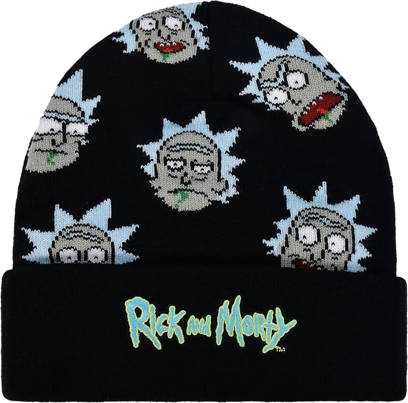 Rick and Morty Winter Knit Beanie Hat