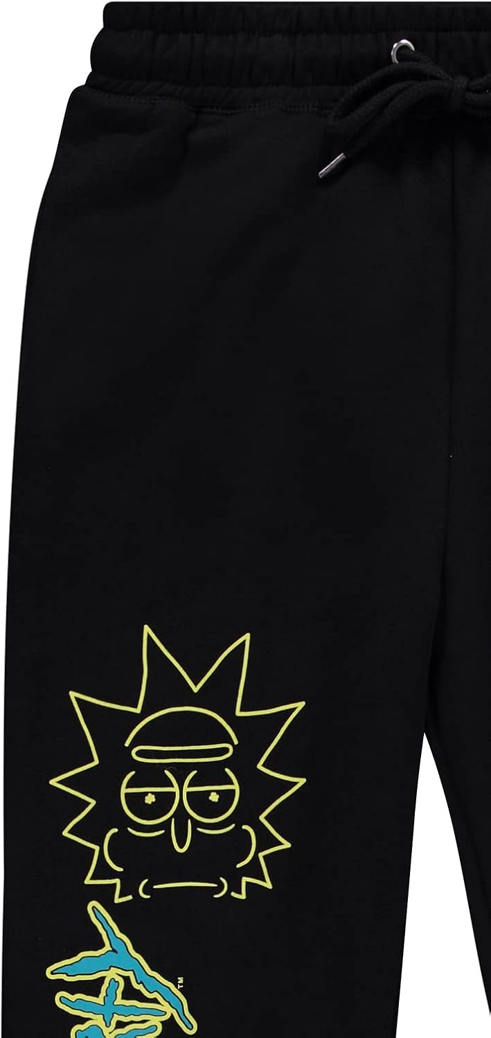 Rick and Morty Fleece Jogger Sweatpants for Men