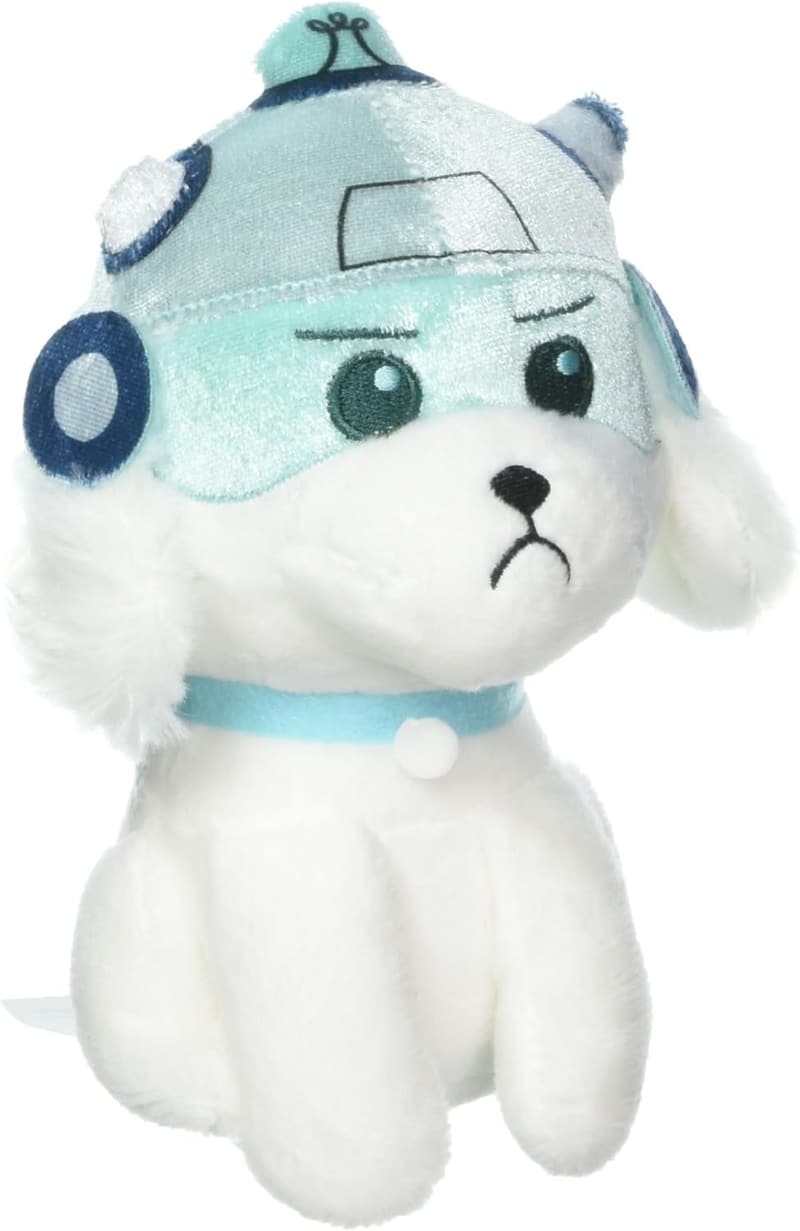 Rick and Morty Snowball Plush Collectible with Helmet