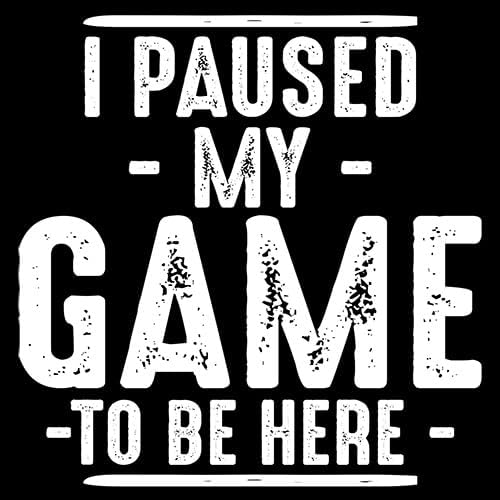 Game On! Funny Graphic Tee for Gamers - Men's Novelty Shirt