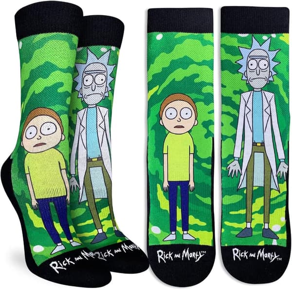 Rick and Morty Women's Socks - Good Luck Design
