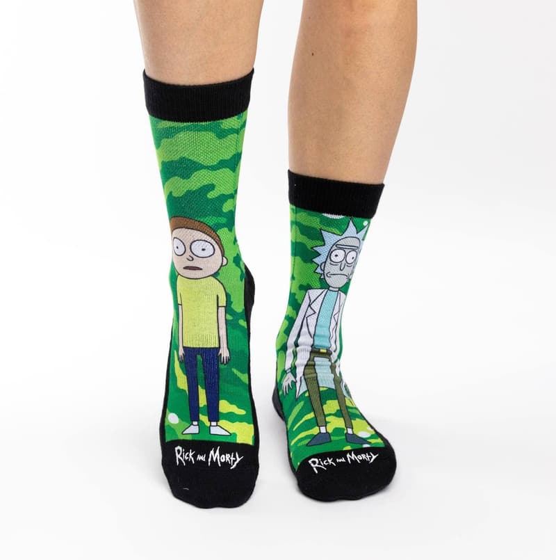 Rick and Morty Women's Socks - Good Luck Design