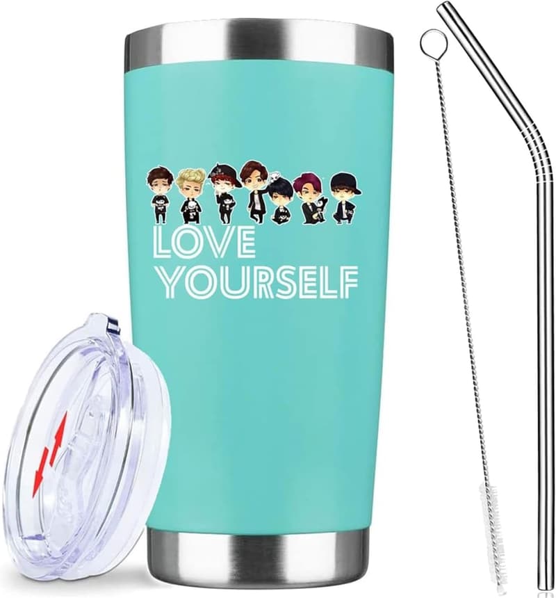 Inspirational 20 Oz Insulated Stainless Steel Coffee Tumbler