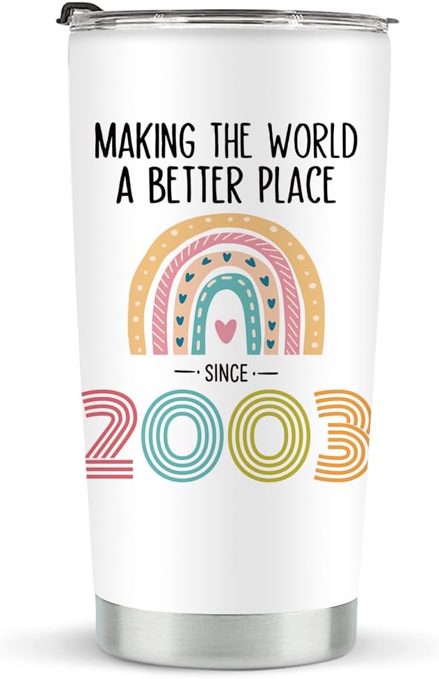 22nd Birthday Stainless Steel Insulated Tumbler for Women
