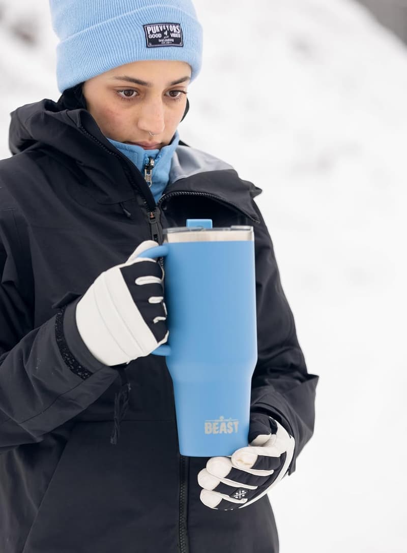 42 oz Stainless Steel Insulated Travel Tumbler - Stormy Sky Blue