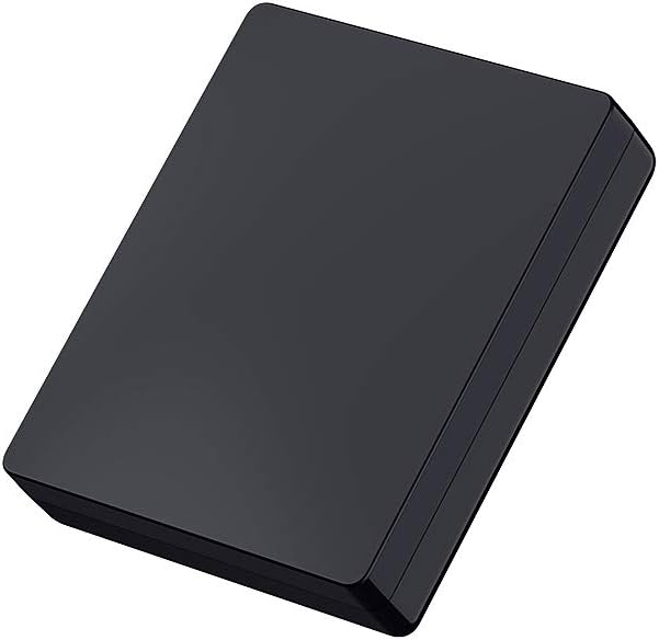Elegant Black Slim Engagement Ring Box with Unique Sliding Lid