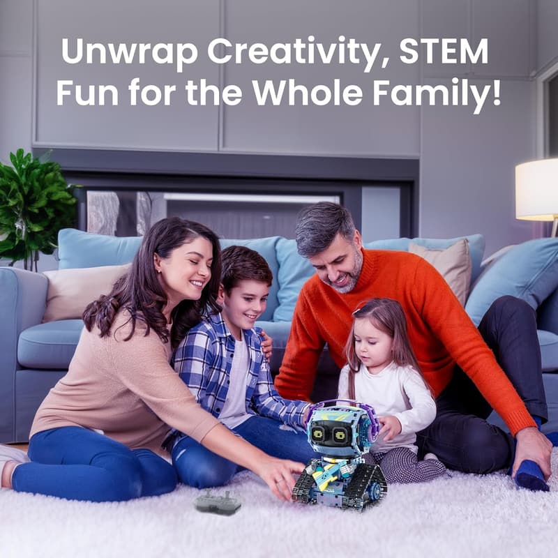 STEM Robot Building Kit for Kids Ages 8-12 - 5-in-1 Model