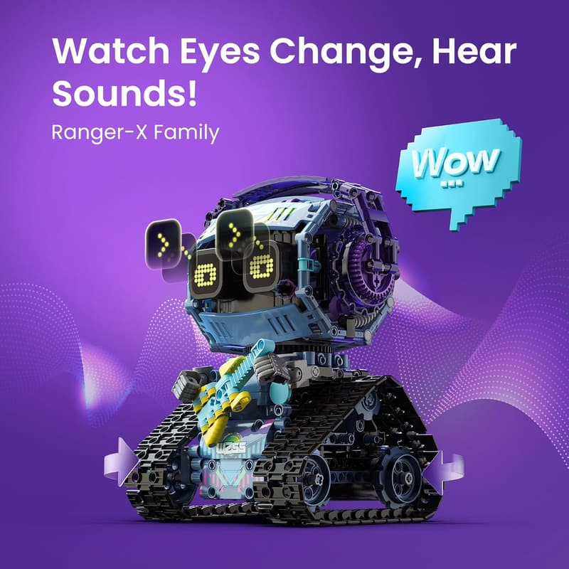 STEM Robot Building Kit for Kids Ages 8-12 - 5-in-1 Model