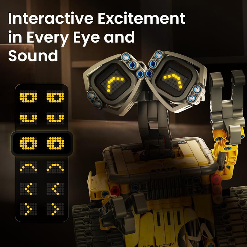 STEM Robot Building Kit with Remote Control for Kids, 5-in-1 Models