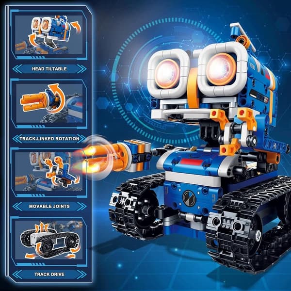 STEM Robot Building Kit for Kids Ages 8-12 - 560 PCS RC Mech