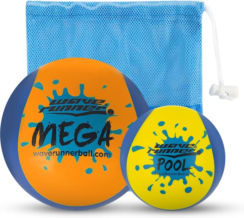 Summer Water Bouncing Grip Balls - Foam Pack Duo Set