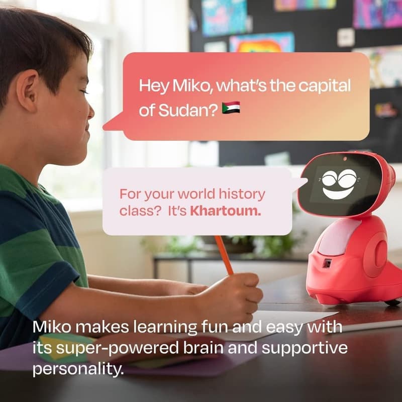 AI-Powered Educational Robot for Kids | Birthday Gift for Ages 5-12