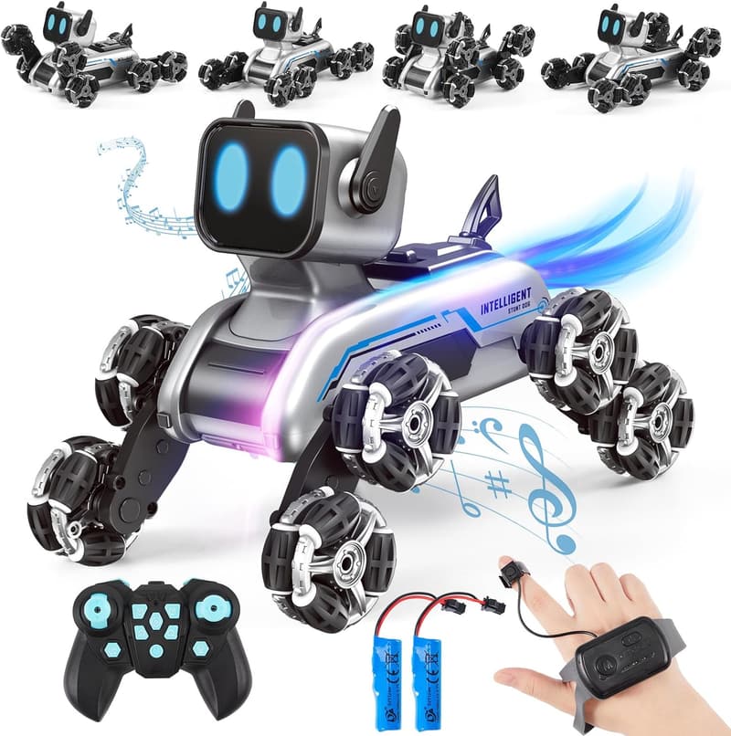 Remote Control Gesture Sensing Robot Dog Toy for Kids