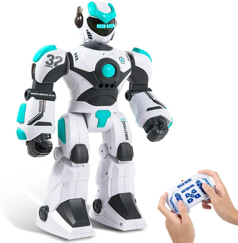 Remote Control Robot Toy for Kids - Rechargeable & Programmable