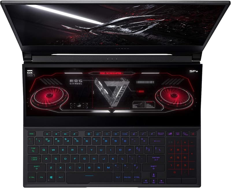 ASUS ROG Zephyrus Duo SE 15 Gaming Laptop, RTX 3060, Ryzen 7