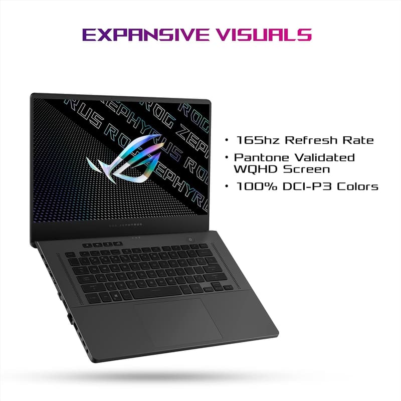 ASUS ROG Zephyrus G15 Gaming Laptop, RTX 3080, Ryzen 9, 16GB RAM