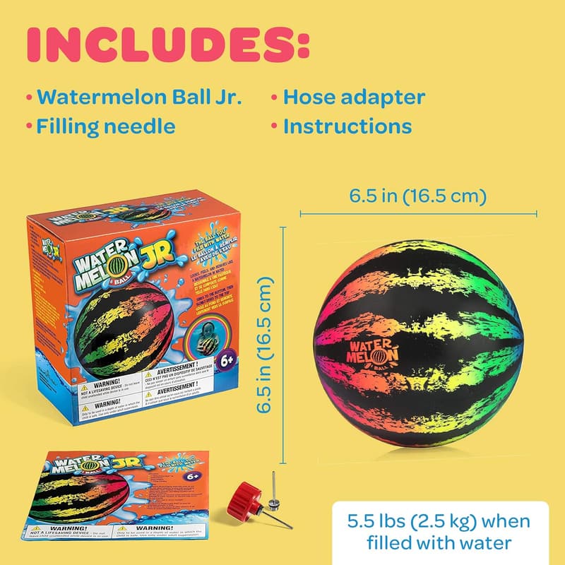 Watermelon Ball JR - Fillable Pool Toy for Underwater Games