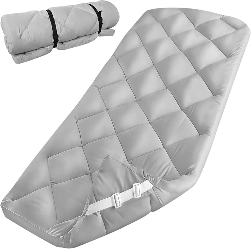 Quilted Cot Mattress Pad for Camping - 30